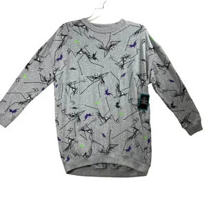Tim Burton The Nightmare Before Christmas NWT Womens M Crew Neck Tunic Sweater